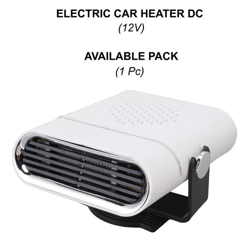 150w white car heater portable - white,