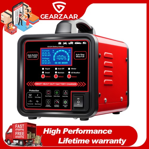 Automatic battery charger - battery, &