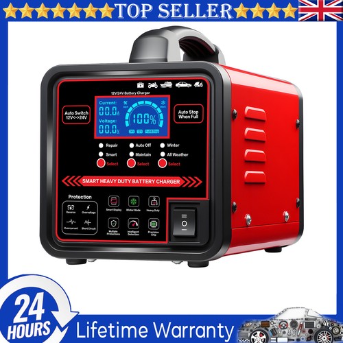Heavy duty battery charger - heavy,