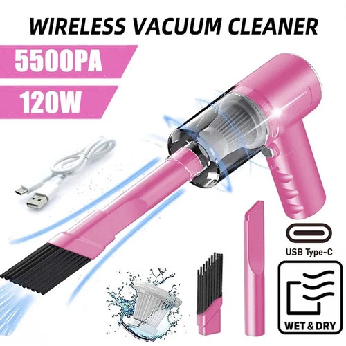 Pink handheld vacuum - pink,