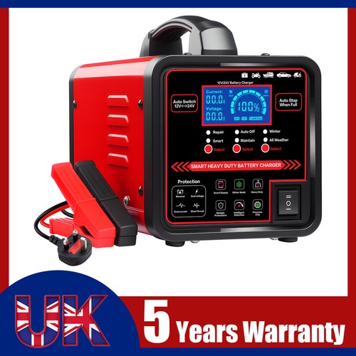 Heavy duty battery charger 15a - heavy,